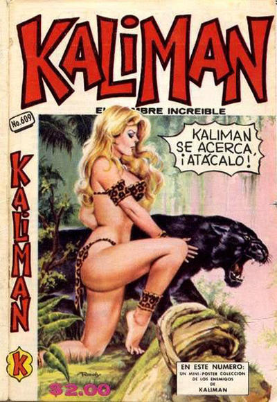 Cover for Kalimán El Hombre Increíble (Promotora K, 1965 series) #609