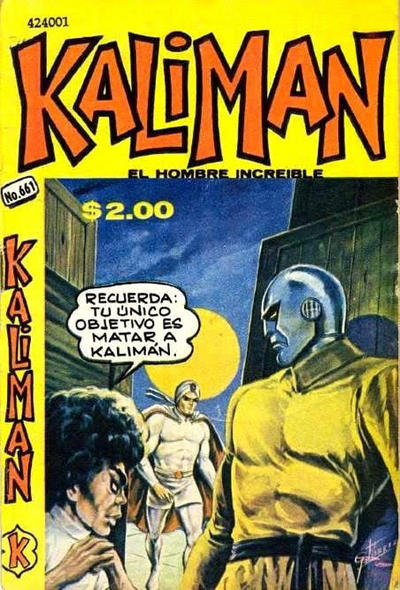 Cover for Kalimán El Hombre Increíble (Promotora K, 1965 series) #661