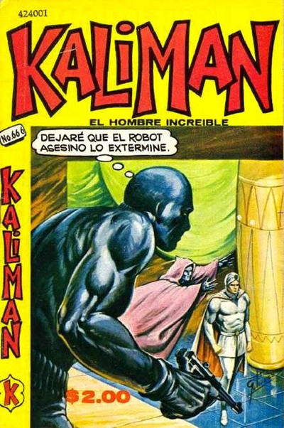 Cover for Kalimán El Hombre Increíble (Promotora K, 1965 series) #666