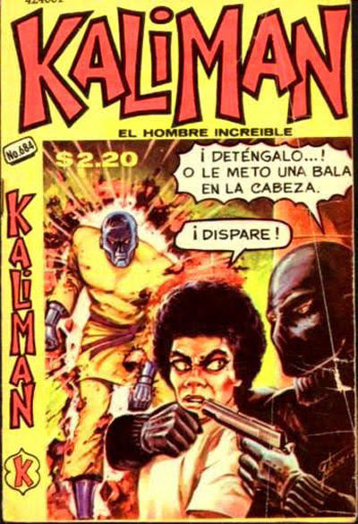 Cover for Kalimán El Hombre Increíble (Promotora K, 1965 series) #684