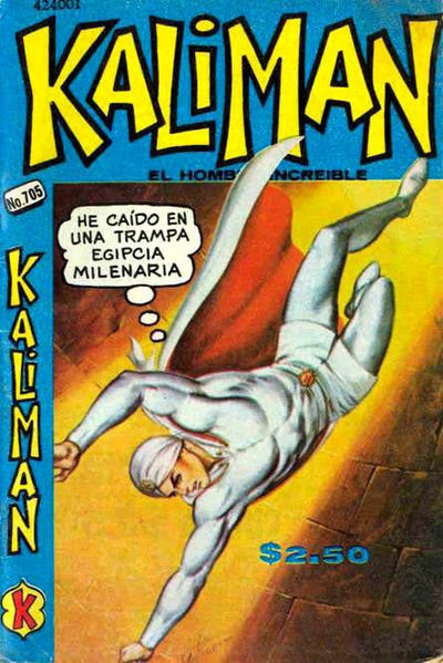Cover for Kalimán El Hombre Increíble (Promotora K, 1965 series) #705