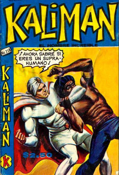 Cover for Kalimán El Hombre Increíble (Promotora K, 1965 series) #718