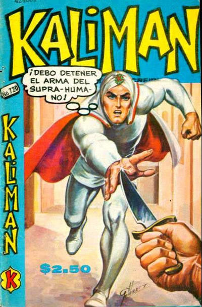 Cover for Kalimán El Hombre Increíble (Promotora K, 1965 series) #720