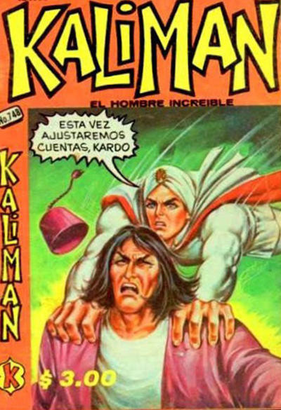 Cover for Kalimán El Hombre Increíble (Promotora K, 1965 series) #748