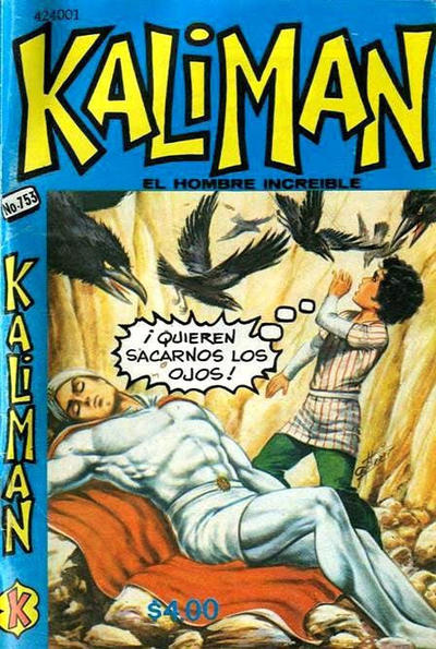 Cover for Kalimán El Hombre Increíble (Promotora K, 1965 series) #753