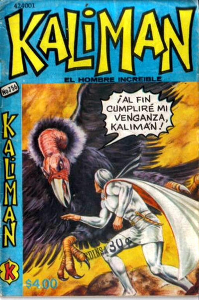 Cover for Kalimán El Hombre Increíble (Promotora K, 1965 series) #756
