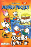 Cover for Donald Pocket (Hjemmet / Egmont, 1968 series) #154 - Donald fyller år [2. utgave bc 239 07]