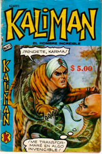Cover Thumbnail for Kalimán El Hombre Increíble (Promotora K, 1965 series) #812