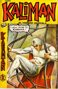 Cover Thumbnail for Kalimán El Hombre Increíble (Promotora K, 1965 series) #813