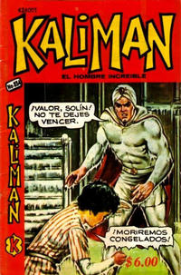 Cover Thumbnail for Kalimán El Hombre Increíble (Promotora K, 1965 series) #834