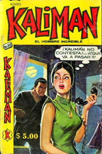 Cover Thumbnail for Kalimán El Hombre Increíble (Promotora K, 1965 series) #830