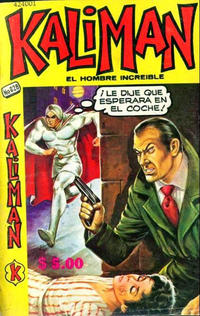 Cover Thumbnail for Kalimán El Hombre Increíble (Promotora K, 1965 series) #828