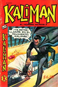 Cover Thumbnail for Kalimán El Hombre Increíble (Promotora K, 1965 series) #838