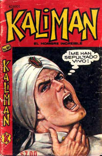 Cover Thumbnail for Kalimán El Hombre Increíble (Promotora K, 1965 series) #861