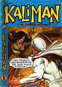 Cover Thumbnail for Kalimán El Hombre Increíble (Promotora K, 1965 series) #864