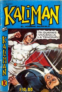 Cover Thumbnail for Kalimán El Hombre Increíble (Promotora K, 1965 series) #866