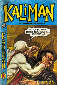 Cover Thumbnail for Kalimán El Hombre Increíble (Promotora K, 1965 series) #868