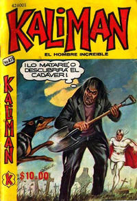 Cover Thumbnail for Kalimán El Hombre Increíble (Promotora K, 1965 series) #873