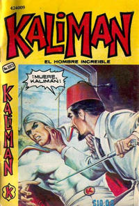 Cover Thumbnail for Kalimán El Hombre Increíble (Promotora K, 1965 series) #893