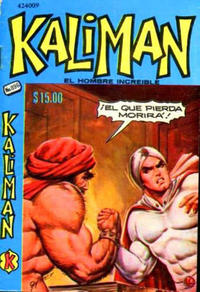 Cover Thumbnail for Kalimán El Hombre Increíble (Promotora K, 1965 series) #896