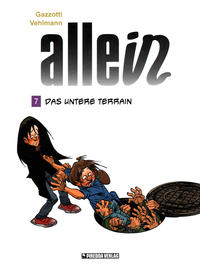 Cover Thumbnail for Allein (Piredda Verlag, 2008 series) #7 - Das untere Terrain