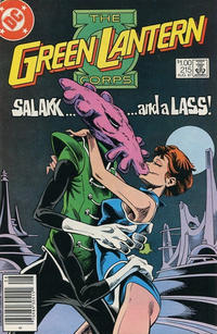 Cover Thumbnail for The Green Lantern Corps (DC, 1986 series) #215 [Canadian]