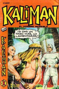 Cover Thumbnail for Kalimán El Hombre Increíble (Promotora K, 1965 series) #908