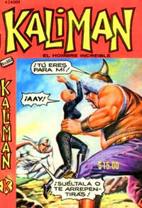 Cover Thumbnail for Kalimán El Hombre Increíble (Promotora K, 1965 series) #902