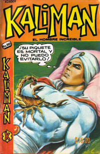 Cover Thumbnail for Kalimán El Hombre Increíble (Promotora K, 1965 series) #905