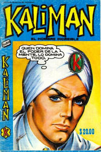 Cover Thumbnail for Kalimán El Hombre Increíble (Promotora K, 1965 series) #945