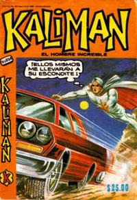 Cover Thumbnail for Kalimán El Hombre Increíble (Promotora K, 1965 series) #954