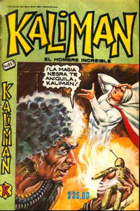 Cover Thumbnail for Kalimán El Hombre Increíble (Promotora K, 1965 series) #957