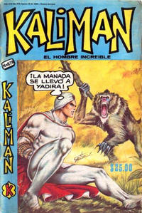 Cover Thumbnail for Kalimán El Hombre Increíble (Promotora K, 1965 series) #978