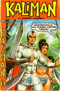 Cover Thumbnail for Kalimán El Hombre Increíble (Promotora K, 1965 series) #987