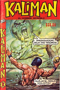 Cover Thumbnail for Kalimán El Hombre Increíble (Promotora K, 1965 series) #989