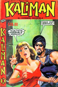 Cover Thumbnail for Kalimán El Hombre Increíble (Promotora K, 1965 series) #998