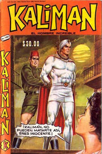 Cover Thumbnail for Kalimán El Hombre Increíble (Promotora K, 1965 series) #1002