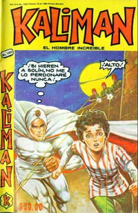 Cover Thumbnail for Kalimán El Hombre Increíble (Promotora K, 1965 series) #1003