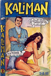 Cover Thumbnail for Kalimán El Hombre Increíble (Promotora K, 1965 series) #1008
