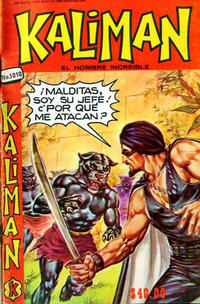 Cover Thumbnail for Kalimán El Hombre Increíble (Promotora K, 1965 series) #1010