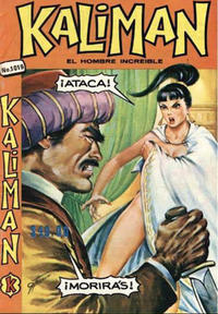 Cover Thumbnail for Kalimán El Hombre Increíble (Promotora K, 1965 series) #1019