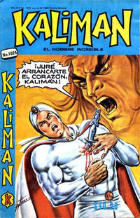 Cover Thumbnail for Kalimán El Hombre Increíble (Promotora K, 1965 series) #1024