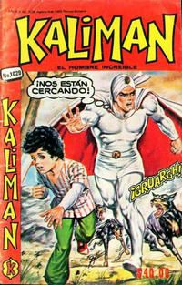 Cover Thumbnail for Kalimán El Hombre Increíble (Promotora K, 1965 series) #1029