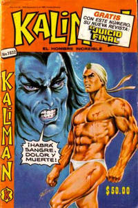 Cover Thumbnail for Kalimán El Hombre Increíble (Promotora K, 1965 series) #1032