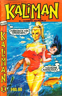 Cover Thumbnail for Kalimán El Hombre Increíble (Promotora K, 1965 series) #1056