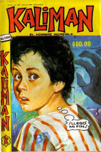 Cover Thumbnail for Kalimán El Hombre Increíble (Promotora K, 1965 series) #1066