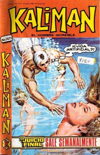 Cover Thumbnail for Kalimán El Hombre Increíble (Promotora K, 1965 series) #1073