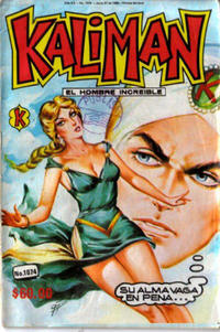 Cover Thumbnail for Kalimán El Hombre Increíble (Promotora K, 1965 series) #1074