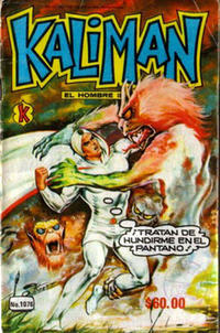 Cover Thumbnail for Kalimán El Hombre Increíble (Promotora K, 1965 series) #1076