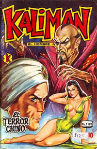 Cover Thumbnail for Kalimán El Hombre Increíble (Promotora K, 1965 series) #1102